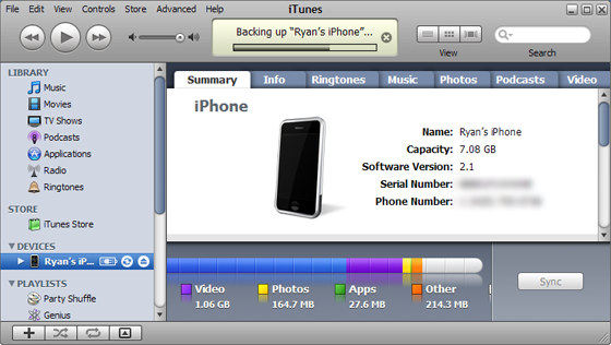 Plugged-in-iphone